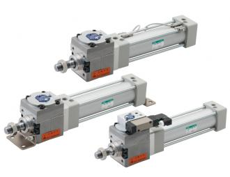 日本CKD喜开理  带制动拉杆型气缸JSG-V