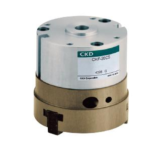 日本CKD喜开理  中空卡盘CKF-※-O