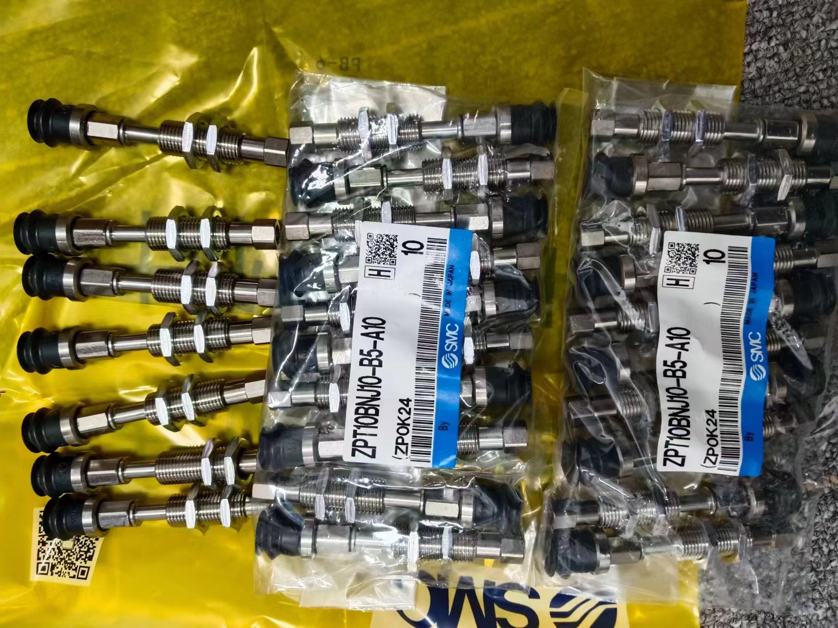 电商MRO供应链日本SMC 真空垫带缓冲器 ZPT10BNJ10-5-A10