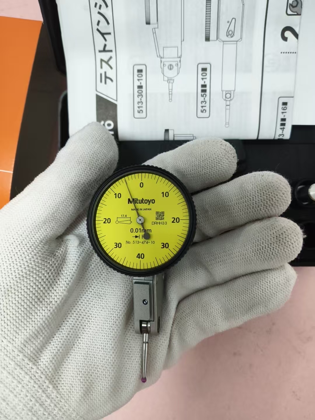 电商MRO供应链推荐日本Mitutoyo 三丰   杠杆百分表   513-474-10E