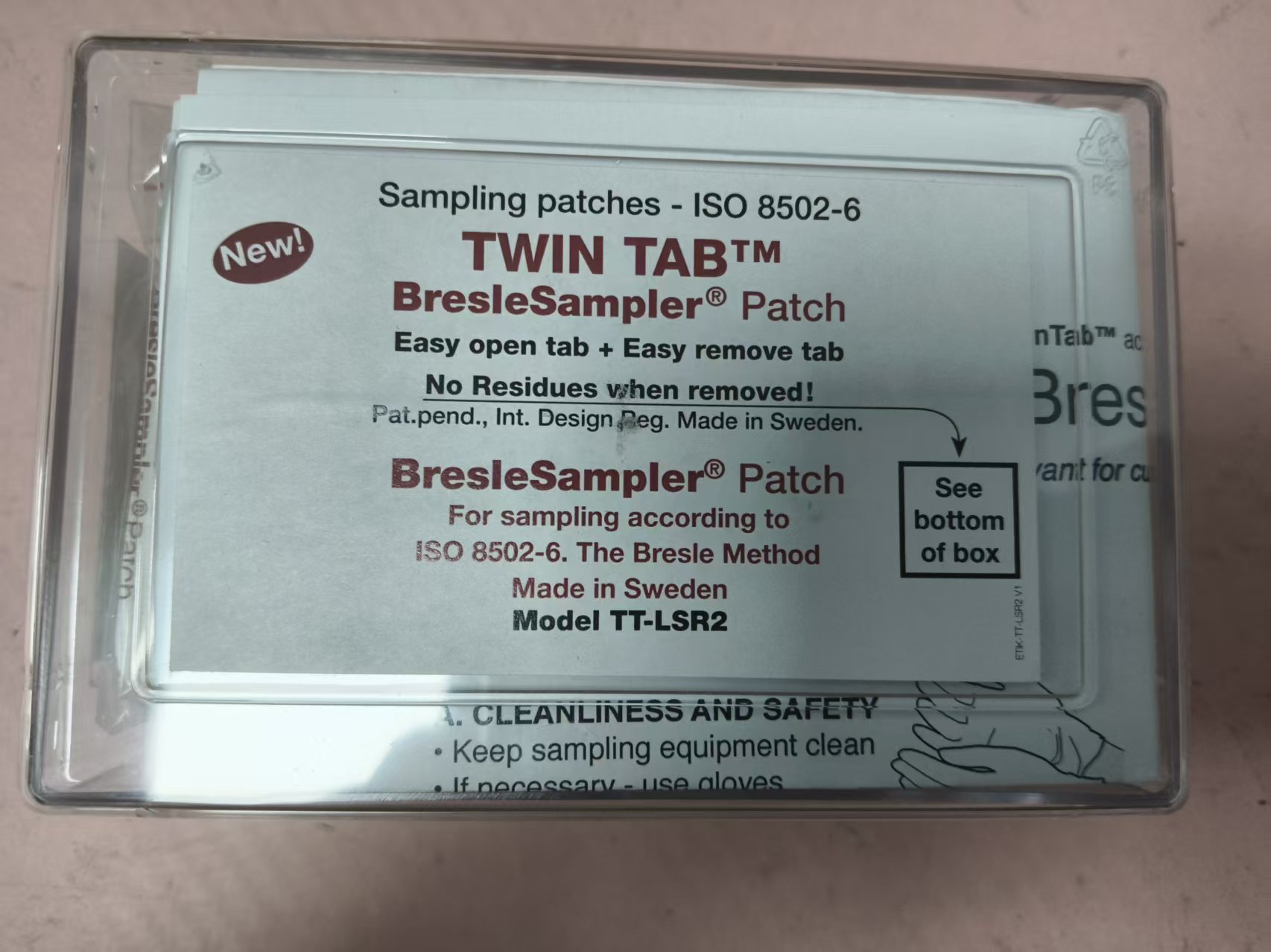 电商MRO供应链推荐英国易高Elcometer   135B Bresle测试贴片   TT-LSR2