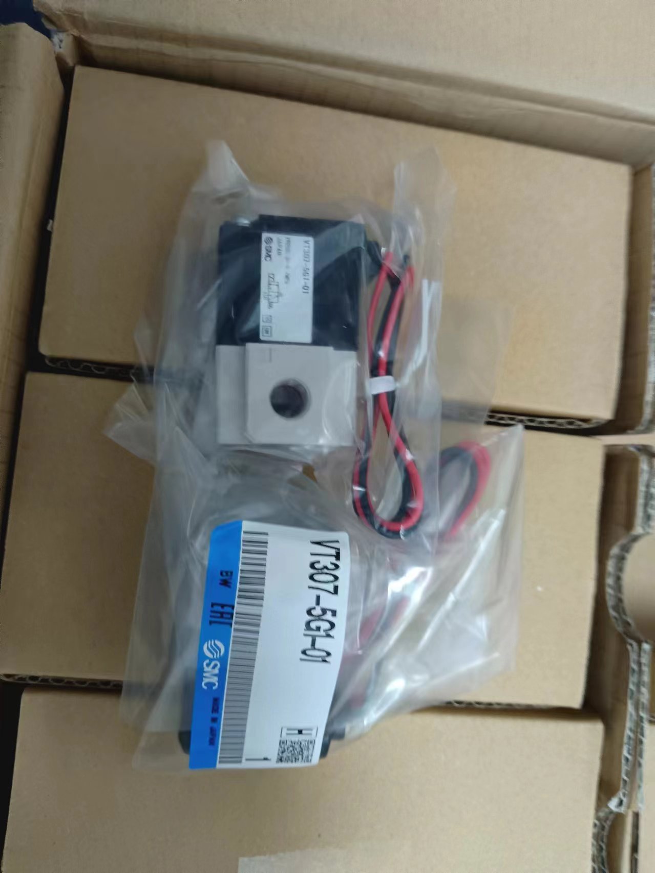 电商MRO供应链日本SMC 3通电磁阀 直动式座阀 VT307-5G1-01