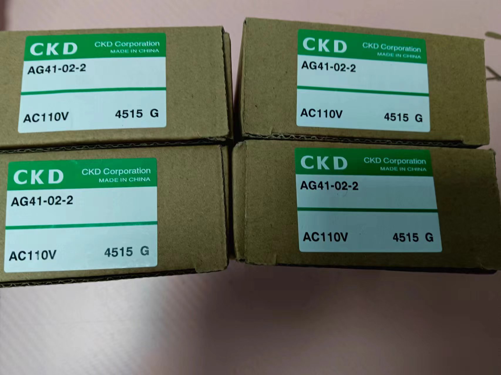 电商MRO供应链日本CKD喜开理AG41-02-2-AC110V电磁阀