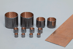 日本Oiles奥依莱斯 含背衬金属、弥散分布特殊耐磨添加剂的烧结青铜轴承TOUGHMET D系列板材TMDP-1590