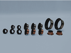 日本Oiles奥依莱斯 带背金属的聚四氟乙烯塑料多层轴承TECHMET E