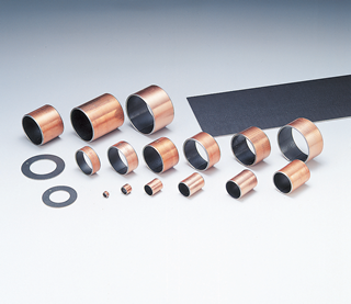 日本Oiles奥依莱斯 带金属背衬的自润滑聚甲醛多层轴承DRYMET ST系列衬套70B-4040