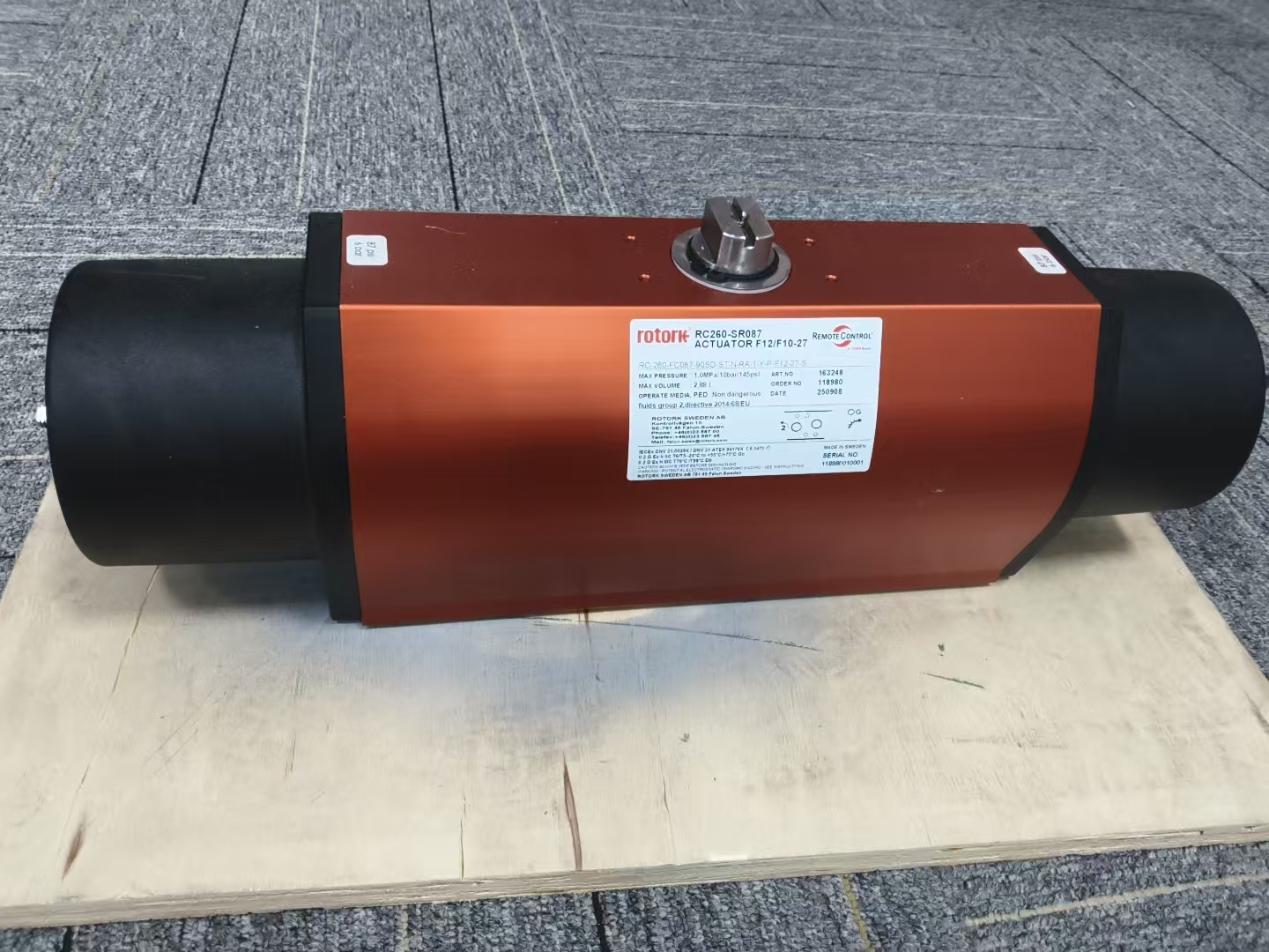 电商MRO供应链推荐英国ROTORK 罗托克   执行器   RC260-SR087 F12F10-27