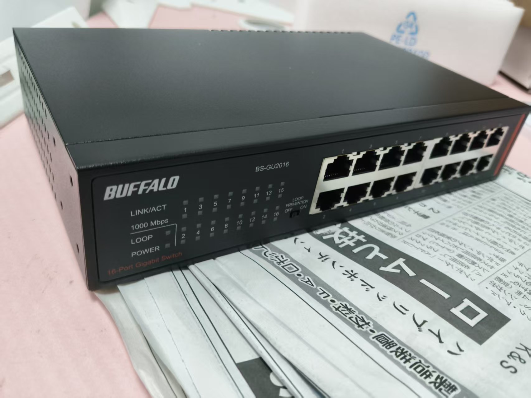 电商MRO供应链推荐日本BUFFALO   以太网交换机   BS-GU2016