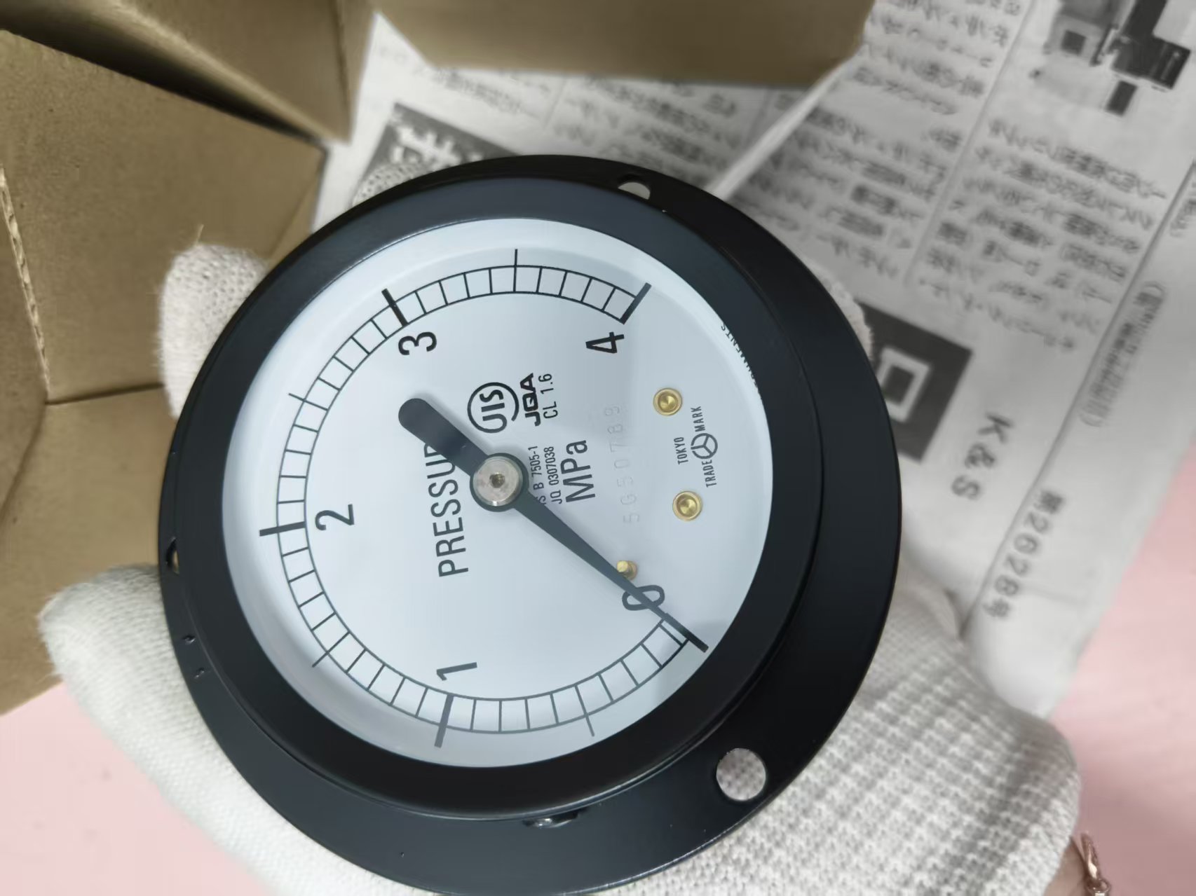 电商MRO供应链推荐日本YAMAMOTO 山本计器   压力计   DT14x60x4MPA