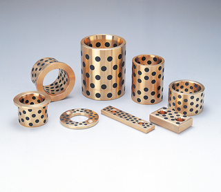 日本Oiles奥依莱斯 含嵌入式固体润滑剂的青铜轴承Oiles 500B-SL2系列衬套BCB-354540