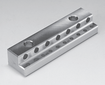 日本Oiles奥依莱斯 内嵌固体润滑剂的高强度黄铜轴承500SP₁ SL1系列L 型滑板SLP-50250A