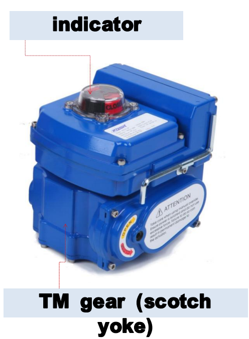 适用于易燃易爆场景 ，韩国KPx008 防爆款电动执行器 技术与应用