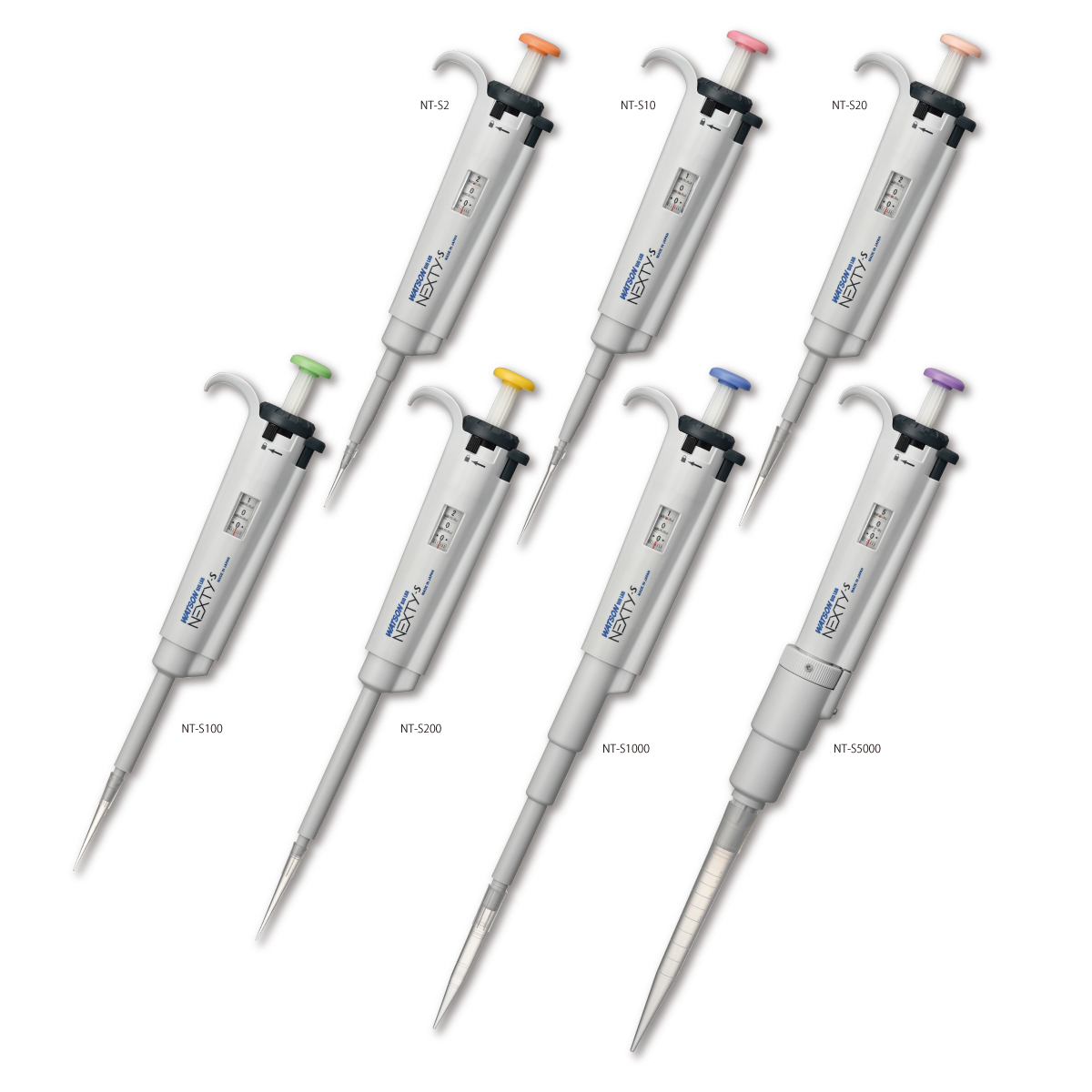 日本WATSON沃森 NEXTY-S 单道手动可调移液器NT-S200