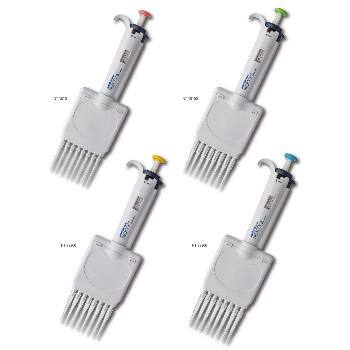 日本WATSON沃森 NEXTY-S 多道手动可调移液器NT-S8100