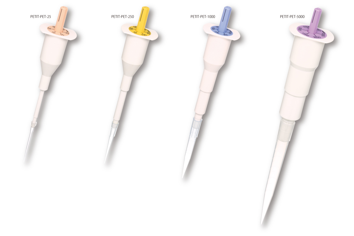 日本WATSON沃森 三档容量可变简易移液器 “Petit-Pet”PETIT-PET-5000