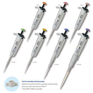 日本WATSON沃森 NEXTY 整支高压灭菌可调移液器NT-A2