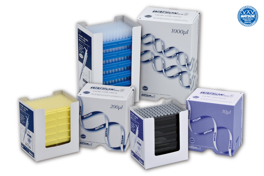 日本WATSON沃森 移液吸头 叠盒装　Eco Pack 123R-757CS