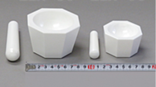 日本 ITOH 伊藤 ZEX-80 深层型 部分稳定锆石研钵研杵套装 耐磨低污染