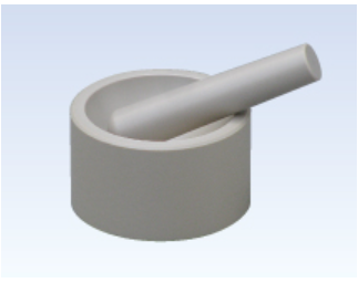 日本伊藤 PEX-60  PEEK 研钵 + 研杵 微电子医药分析专用