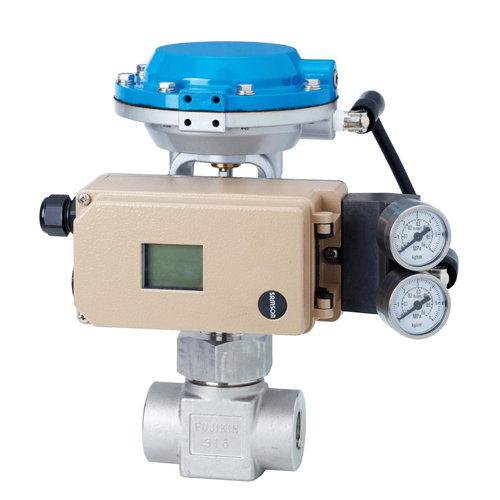 日本Fujikin富士金 自动球形针阀E32M3