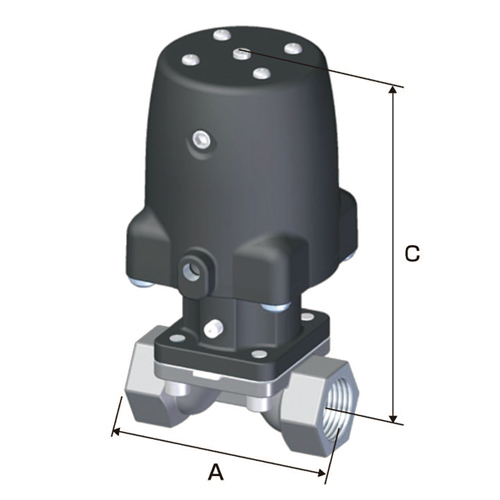 日本Fujikin富士金 自动磨损隔膜阀BNWC-25PE-C1E