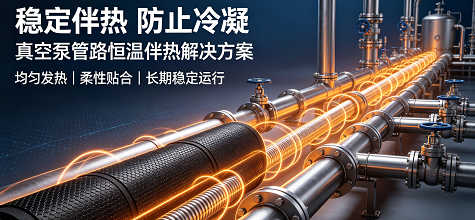 真空系统防冷凝：蚀刻箔硅胶加热片管路安装全攻略