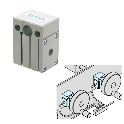 日本IMAO今尾快速轴用锁紧器气动型QSCA10-N