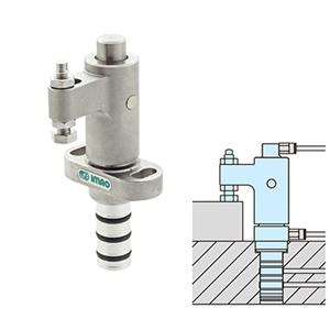 日本IMAO今尾气动旋转式夹具(空气传感器型座垫配管用)AMWSW20L-W-AG