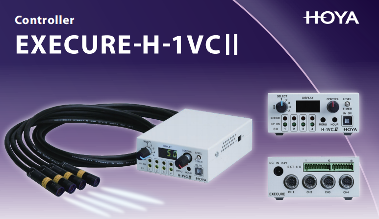 HOYA 豪雅 EXECURE-H-1VCⅡ UV‑LED 点光源控制器