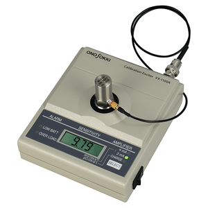 日本onosokki小野测器加速度检测器用简易感度校准器VX-1100A